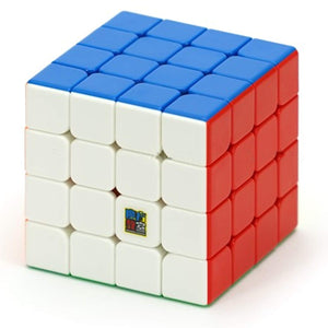 MoYu RS4M, a magnetic 4x4 speed cube designed for smooth, fast turning and optimal performance.