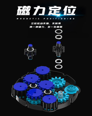 Sengso Magnetic Clock, a unique and challenging magnetic puzzle clock.