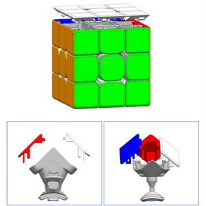 Dayan Tengyun M (V1), a smooth and responsive 3x3 magnetic speed cube for optimal performance.