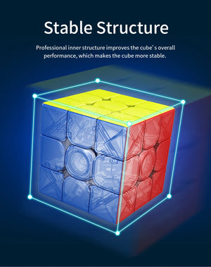 MoYu MeiLong M Series, a collection of high-performance magnetic cubes designed for smooth and fast solving."