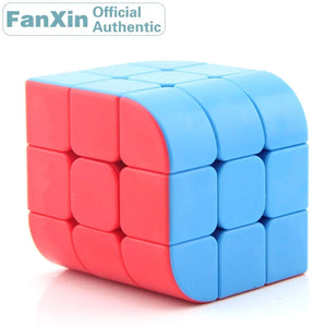 FanXin Trihedron Cube, a unique and challenging twist puzzle with a triangular shape.