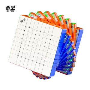 QiYi 9x9 (Ball Core), a unique 9x9 speed cube featuring a ball core design for enhanced stability and smooth turning during complex solving