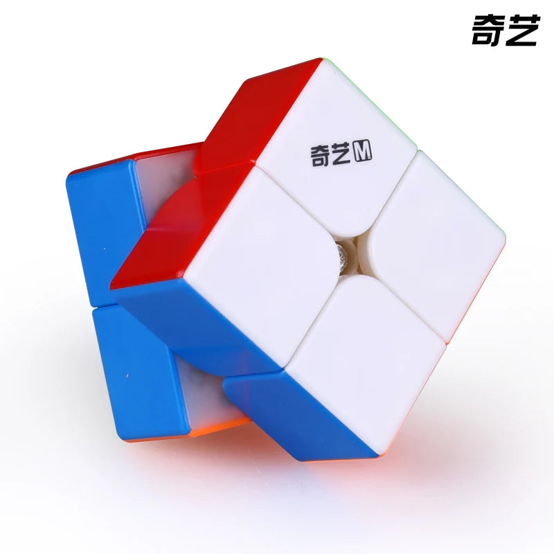 QiYi MS Series, a collection of high-performance magnetic speed cubes designed for smooth and fast solving.
