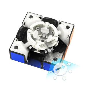Dayan Tengyun V3M, a smooth and fast 3x3 magnetic speed cube.