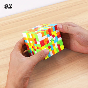 QiYi 8x8, a challenging and colorful 8x8 twist puzzle for advanced solvers.