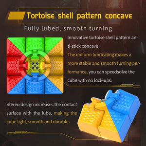 DianSheng Solar S3M 2022, a high-performance magnetic 3x3 speed cube designed for smooth turning and fast solving with modern updates for improved speedcubing.