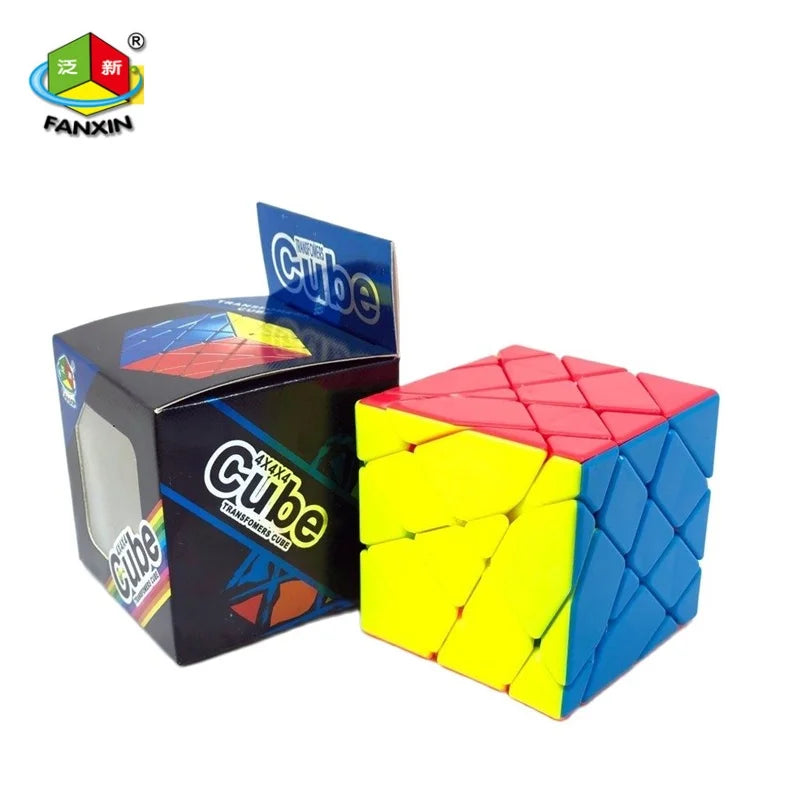 FanXin 4x4 Odd Shaped Series, a unique and challenging 4x4 twist puzzle with irregular shapes