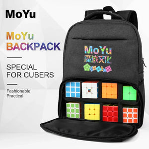 MoYu Backpack Bag, a stylish and practical bag designed for carrying puzzle cubes and accessories.