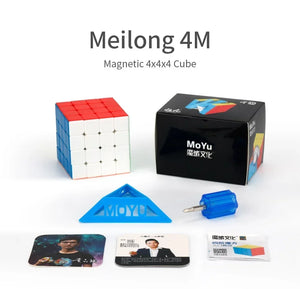 MoYu MeiLong M Series, a collection of high-performance magnetic cubes designed for smooth and fast solving."