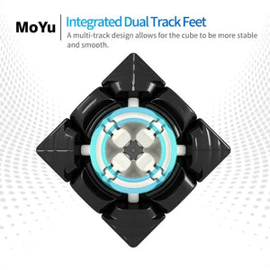 MoYu WeiLong WRM 2019, a high-performance magnetic 3x3 speed cube designed for fast and smooth turning.