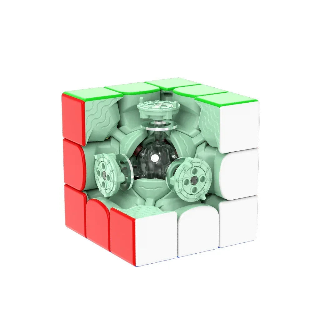 DaYan ZhanChi V5, a high-performance 3x3 speed cube designed for fast turning and smooth solving with improved stability.