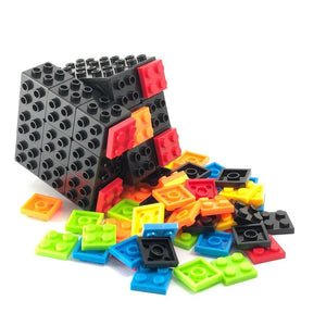 FanXin Building Blocks Cube, a creative and fun twist puzzle that combines building blocks with a cube for a challenging solving experience.