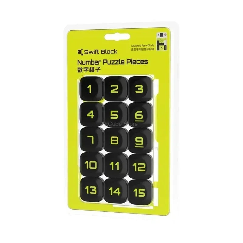 GAN Swift Block wiSlide Smart Klotski Puzzle, a smart and innovative sliding block puzzle with a sleek design.
