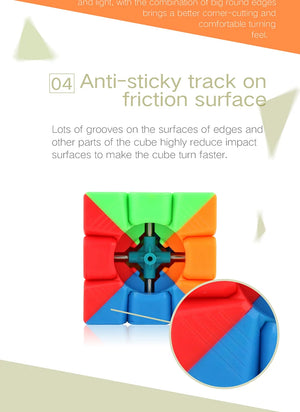 MoYu 3x3 KeyChain, a mini and portable 3x3 speed cube designed as a keychain for on-the-go solving.