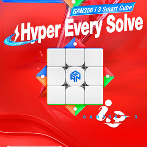 GAN356 i3, a smart magnetic 3x3 cube featuring advanced tracking technology for performance analysis.