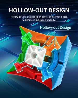 MoYu MeiLong Four Leaf Clover, a unique twist puzzle shaped like a four-leaf clover for added challenge