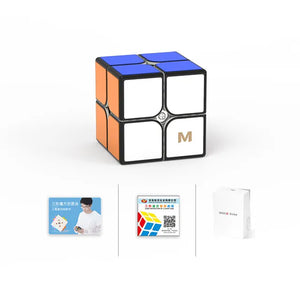 YJ MGC 2x2, a magnetic and fast 2x2 speed cube for quick and smooth solving.