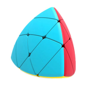 QiYi Mastermorphix, a shape-shifting and colorful twist puzzle with a unique design.