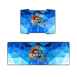 MoYu Competition Mat, a durable and non-slip mat designed for official speedcubing competitions.