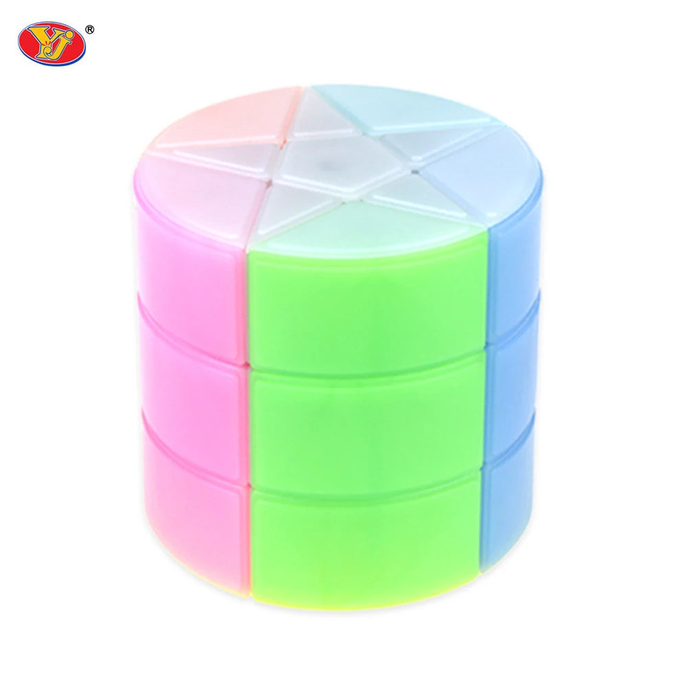 YJ Barrel Cube, a fun and challenging barrel-shaped twist puzzle.