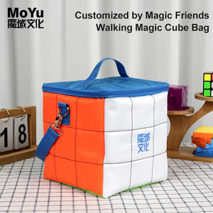 MoYu Cube Bag, a durable and stylish bag designed to carry and protect your speed cubes and puzzle accessories