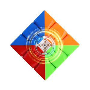 QiYi QiMeng Plus 9cm, a high-quality 3x3 speed cube with smooth turning and precise control.