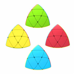 QiYi Mastermorphix, a shape-shifting and colorful twist puzzle with a unique design.