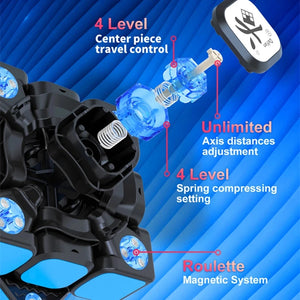 Dayan Tengyun V2 M, a smooth and fast 3x3 magnetic speed cube designed for optimal performance