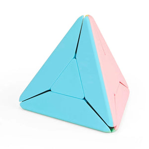 MoYu MeiLong Corner Twist Pyraminx, a unique twist puzzle with corner-turning mechanics for added challenge.
