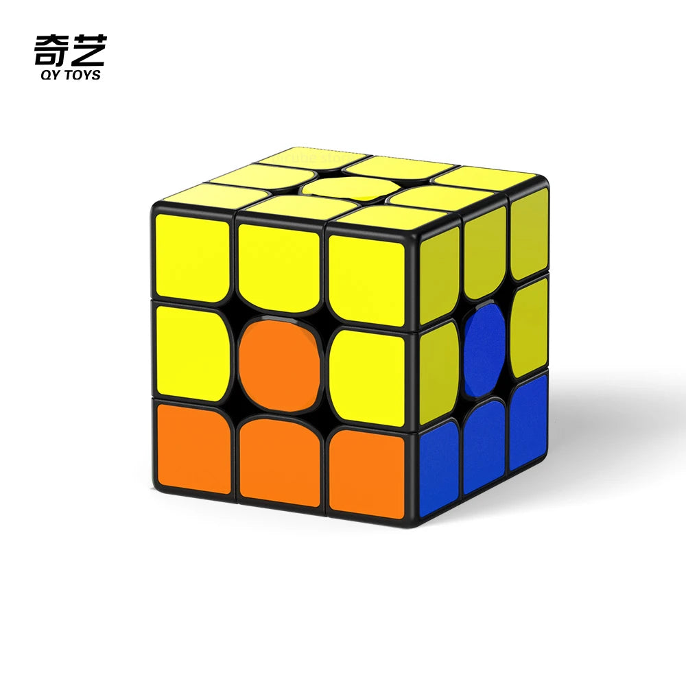 QiYi QiMeng V3, a high-performance 3x3 speed cube designed for fast and smooth turning, ideal for competitive solvers.