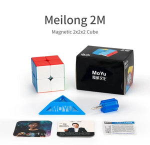 MoYu MeiLong M Series, a collection of high-performance magnetic cubes designed for smooth and fast solving."