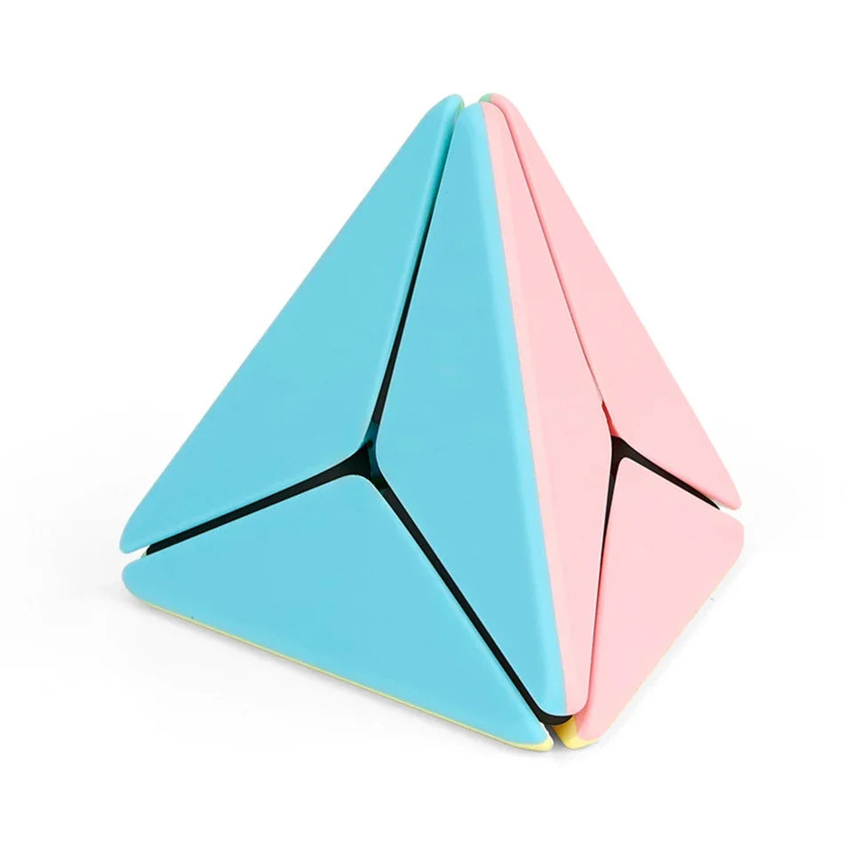 MoYu MeiLong Corner Twist Pyraminx, a unique twist puzzle with corner-turning mechanics for added challenge.