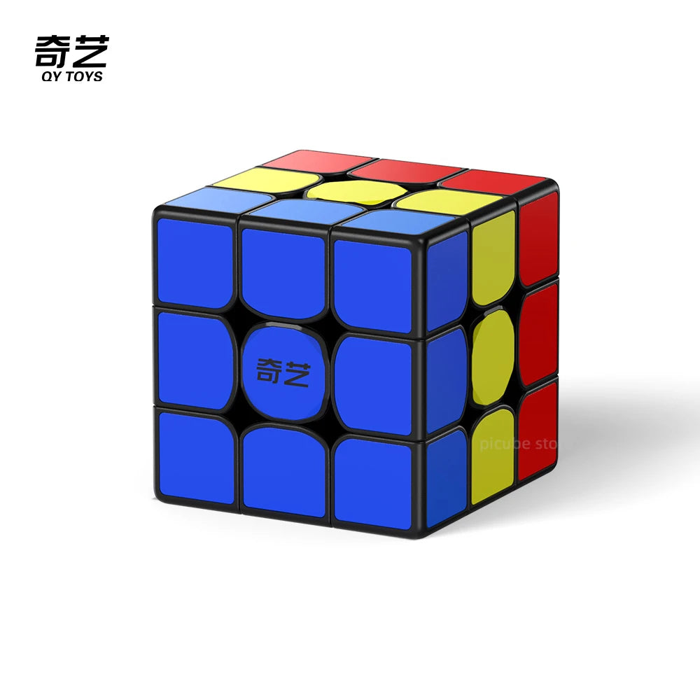 QiYi QiMeng V3, a high-performance 3x3 speed cube designed for fast and smooth turning, ideal for competitive solvers.