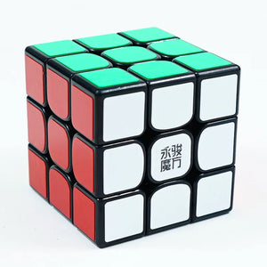 YJ Yulong V2M, a magnetic and smooth 3x3 speed cube offering fast and precise solving.
