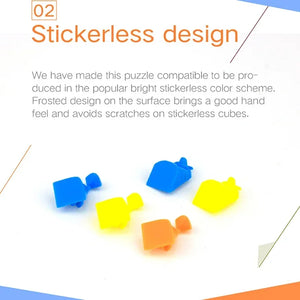 MoYu 3x3 KeyChain, a mini and portable 3x3 speed cube designed as a keychain for on-the-go solving.