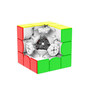 DaYan ZhanChi V5, a high-performance 3x3 speed cube designed for fast turning and smooth solving with improved stability.