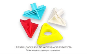 QiYi QiCheng Skewb, a unique and smooth 3x3 skewb puzzle with a vibrant design.