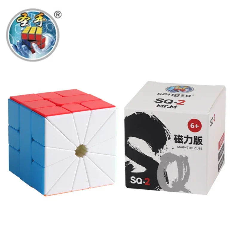 SengSo Square Two, a challenging shape-shifting twist puzzle offering a unique solving experience with a square design