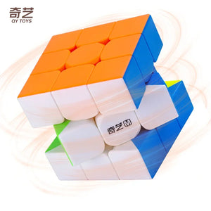 QiYi QiMeng Plus 9cm, a high-quality 3x3 speed cube with smooth turning and precise control.