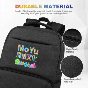 MoYu Backpack Bag, a stylish and practical bag designed for carrying puzzle cubes and accessories.