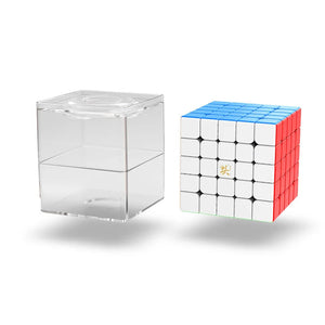 DaYan NeZha 5x5M, a smooth and magnetic 5x5 speed cube.