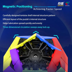 DianSheng Galaxy Kilominx M, a magnetic and challenging 12-sided twist puzzle.