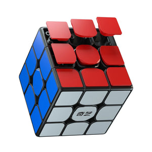 QiYi QiMeng V3, a high-performance 3x3 speed cube designed for fast and smooth turning, ideal for competitive solvers.