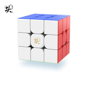 Dayan Tengyun V3M, a smooth and fast 3x3 magnetic speed cube.