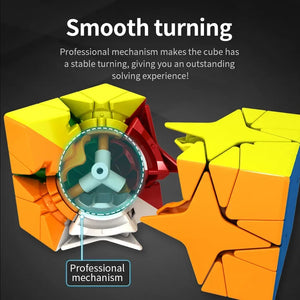 MoYu MFJS MeiLong Polaris Cube, a unique twist puzzle with a Polaris design offering an exciting challenge.