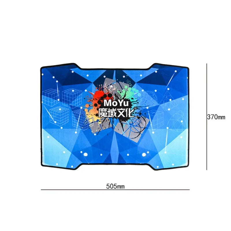 MoYu Competition Mat, a durable and non-slip mat designed for official speedcubing competitions.