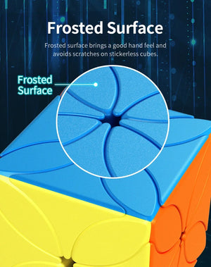 MoYu MeiLong Four Leaf Clover, a unique twist puzzle shaped like a four-leaf clover for added challenge