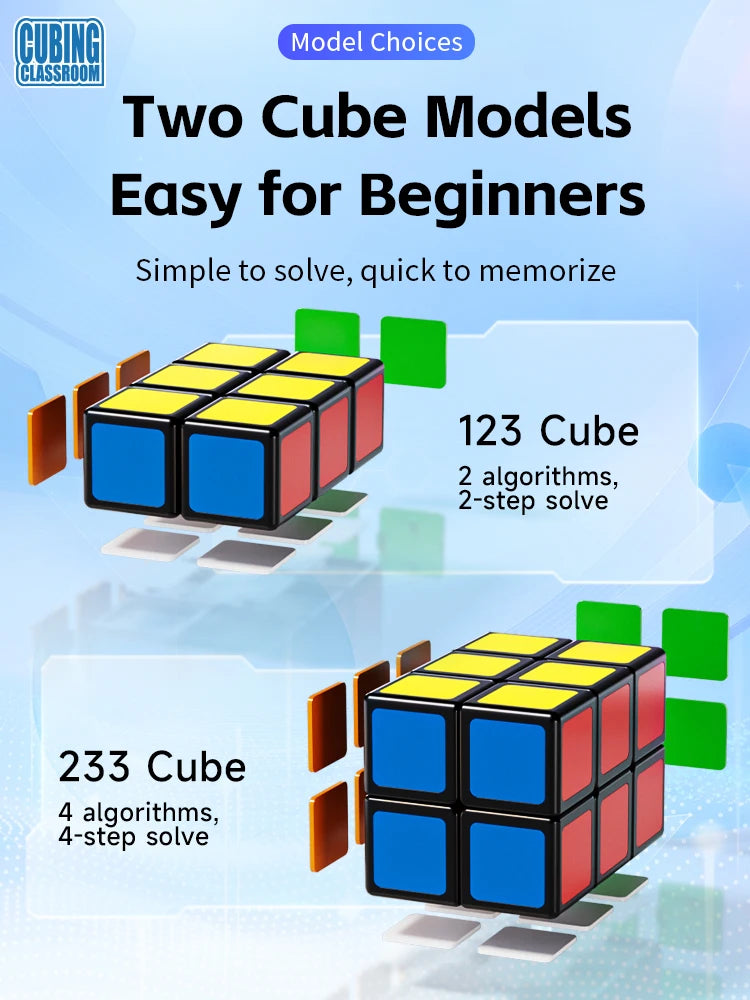MoYu 1x2x3 / 2x2x3 (Tilted), a unique and challenging twist puzzle with a tilted design for added complexity