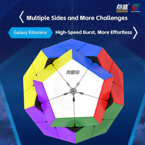 DianSheng Galaxy Kilominx M, a magnetic and challenging 12-sided twist puzzle.
