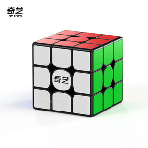 QiYi QiMeng V3, a high-performance 3x3 speed cube designed for fast and smooth turning, ideal for competitive solvers.
